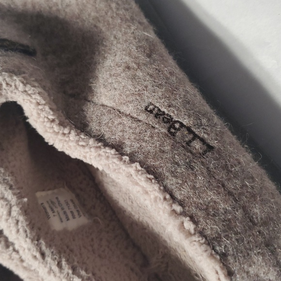 L.L Bean Labrador Boiled Wool Slippers Size 7 Womens - Picture 4 of 10